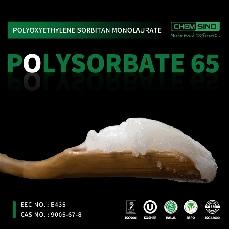 Liberando el potencial de las emulsiones: avances en polisorbato líquido 65 CAS NO.9005-71-4