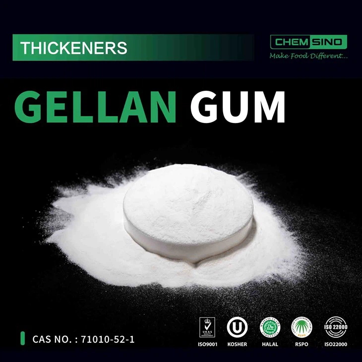 Aplicaciones innovadoras de la goma gellan en alimentos y bebidas CAS NO.71010-52-1