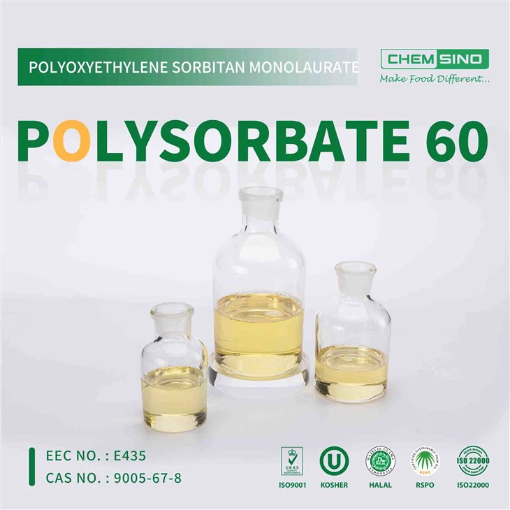 Mejore sus productos para el cuidado de la piel con polisorbato 60: el emulsionante preferido CAS NO.9005-67-8