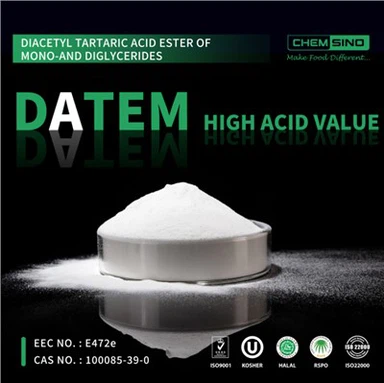 Emulsionante Datem Alto índice de acidez utilizado para pan CAS NO.100085-39-0