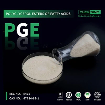 Ésteres de poliglicerol de ácidos grasos Halal (PGE) E475 para pasteles y pan