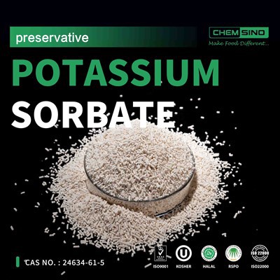 Sorbato de potasio granular E202 Conservante Halal CAS 24634-61-5