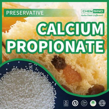 Aditivo de propionato de calcio para la preservación de alimentos y alimentos