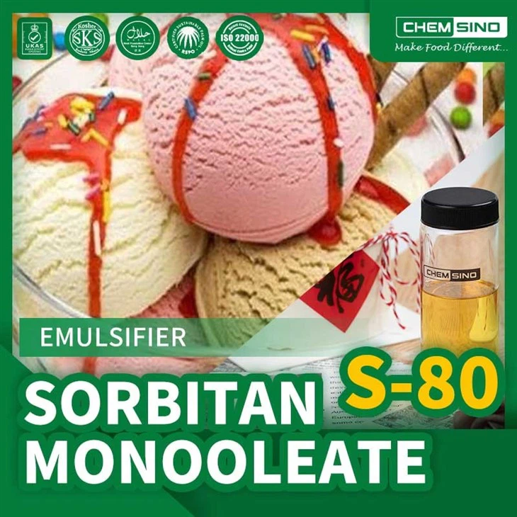 Emulsifier And Stabilizer Sorbitan Monooleate (Span 80)