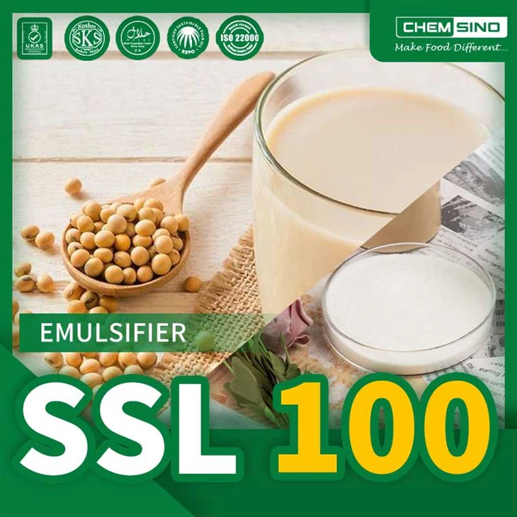 Disfrute de emulsiones cremosas y estables con SSL al 100 por ciento en sus productos lácteos