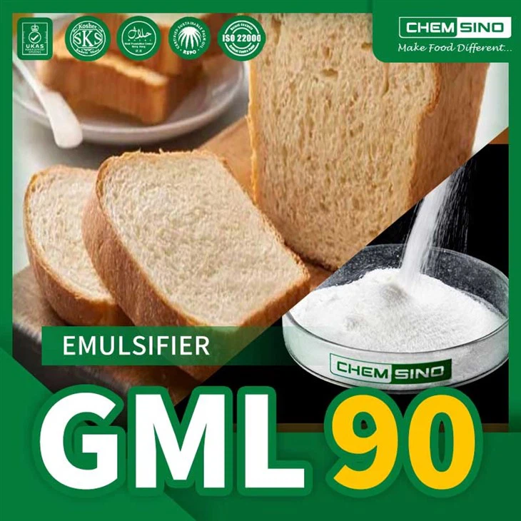 GML90% (E471): un aditivo alimentario versátil para mejorar la textura y la estabilidad