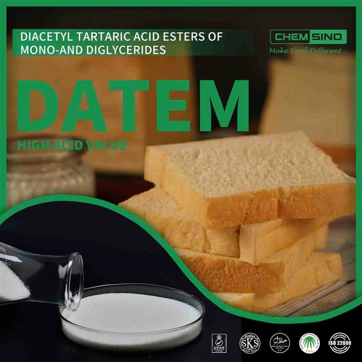 Mejora de la estabilidad de la emulsión con DATEM como emulsionante