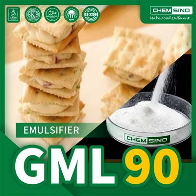Mono laurato de glicerol (GML) 90 por ciento en polvo E471