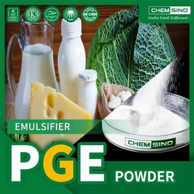 Ésteres de policerol de ácidos grasos PGE en polvo y los beneficios para la piel y el cabello CAS NO.67784-82-1