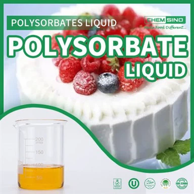 Líquido de polisorbatos: el emulsionante confiable para sistemas de administración de fármacos CAS NO.9005-65-6