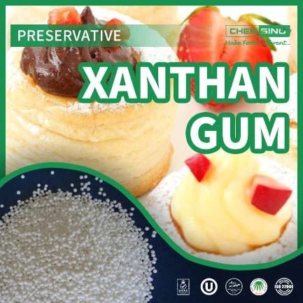 Goma xantana 415 en bebidas y repostería CAS:11138-66-2