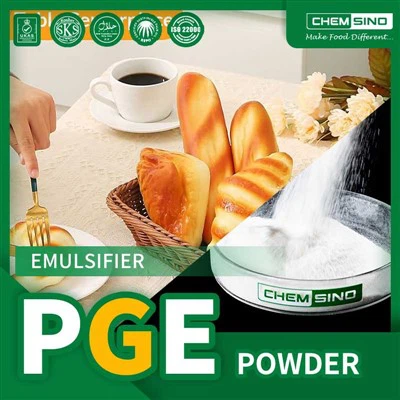 Poliglicerol ésteres de ácidos grasos (PGE) emulsionante versátil en alimentos