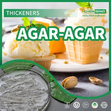 Agar alternativa de gelatina vegana para la industria alimentaria