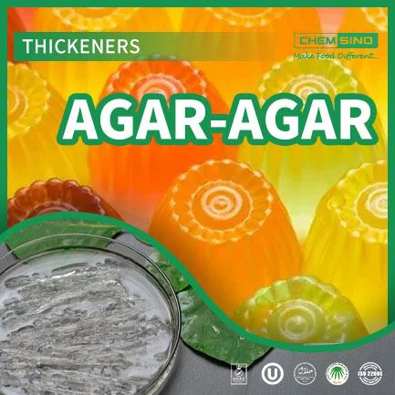 Agar Agar E406 apto para veganos-para la industria de bebidas